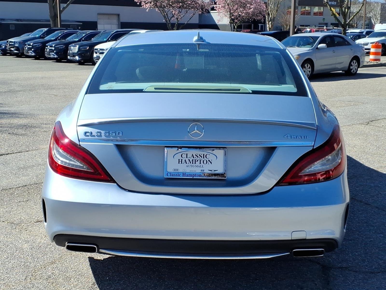 Used 2017 Iridium Silver Metallic Mercedes-Benz CLS 550 image 8