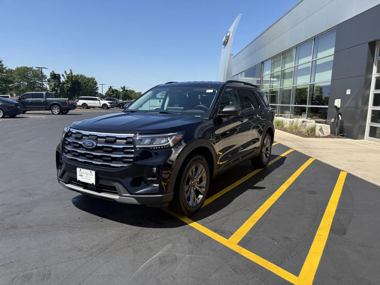 New 2026 Agate Black Metallic Ford Active image 3