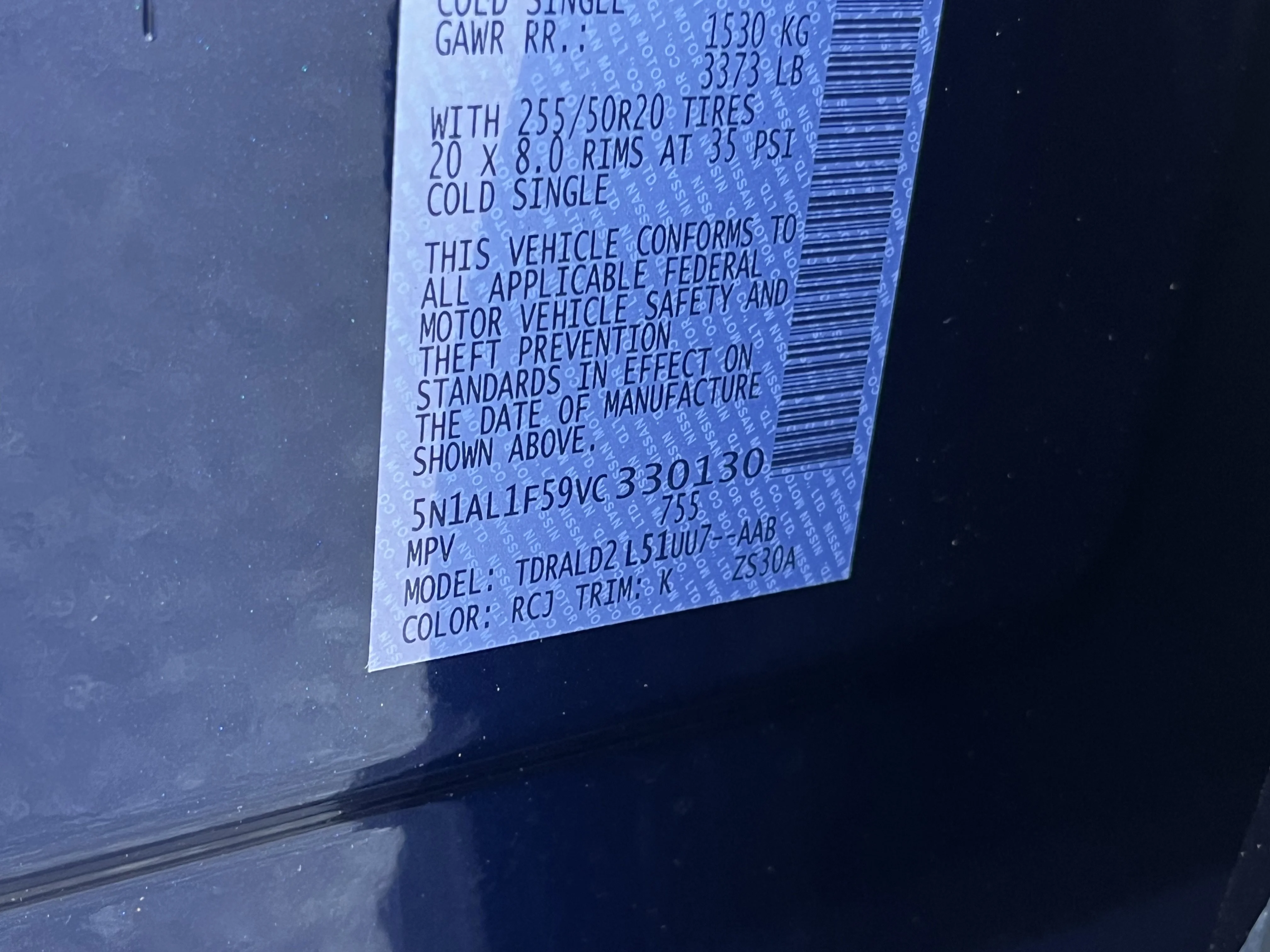 New 2027 Grand Blue INFINITI LUXE image 26