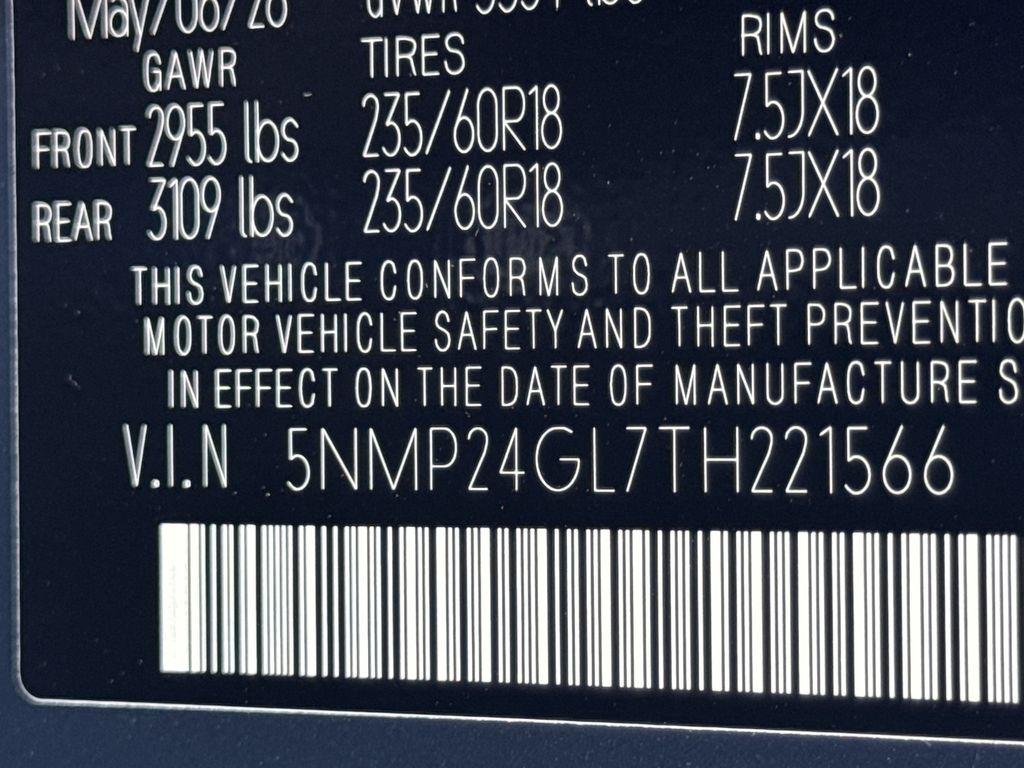 New 2026 Blue Hyundai SEL FWD image 30