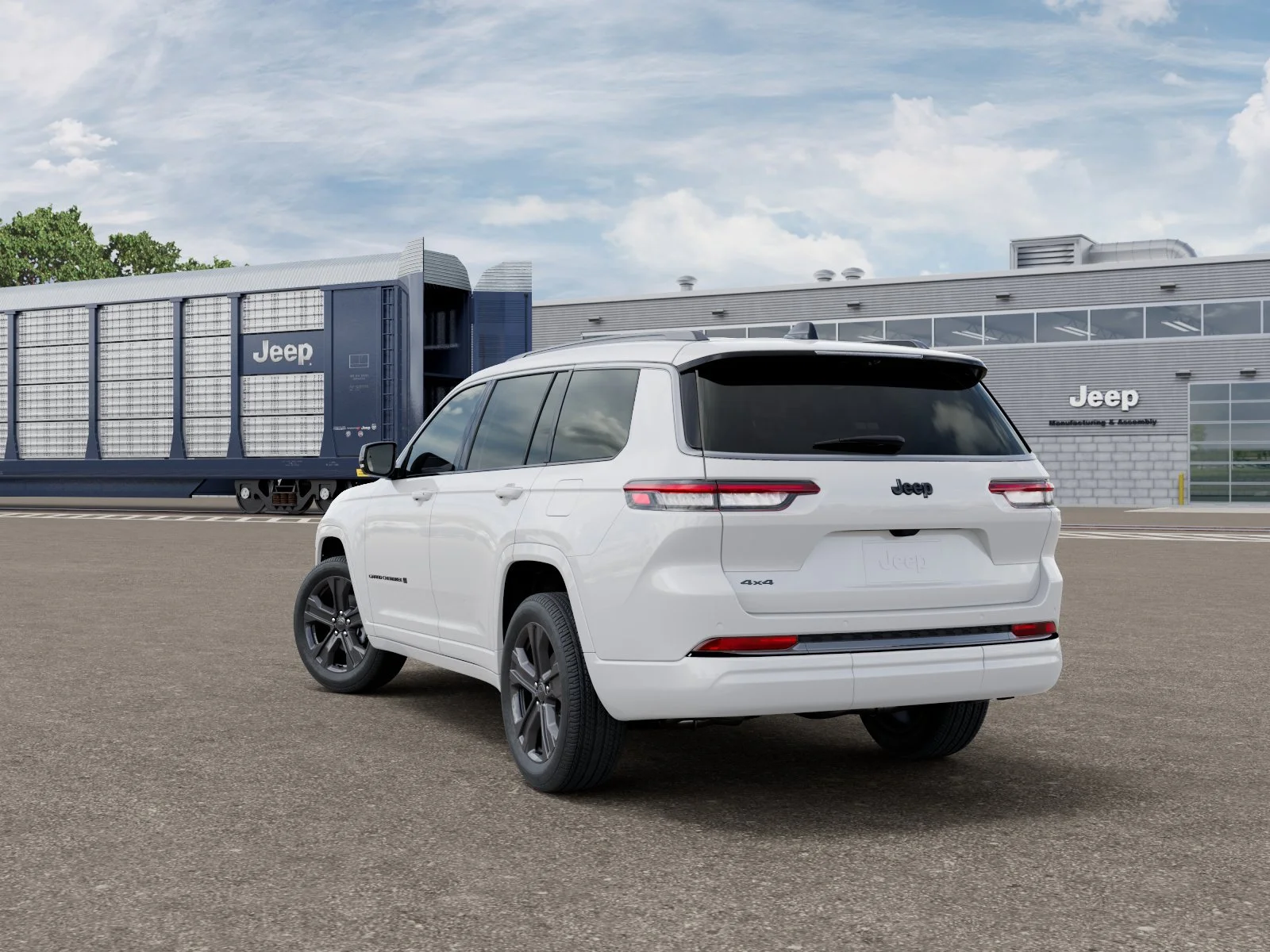 New 2027 Bright White Clear-Coat Paint Jeep Limited Reserve image 3