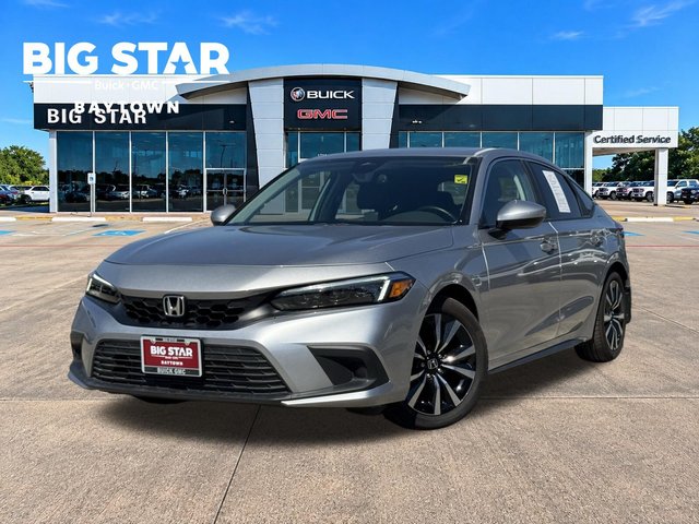 Pre-Owned 2024 Honda Civic Hatchback EX-L Hatchback in Baytown # ...