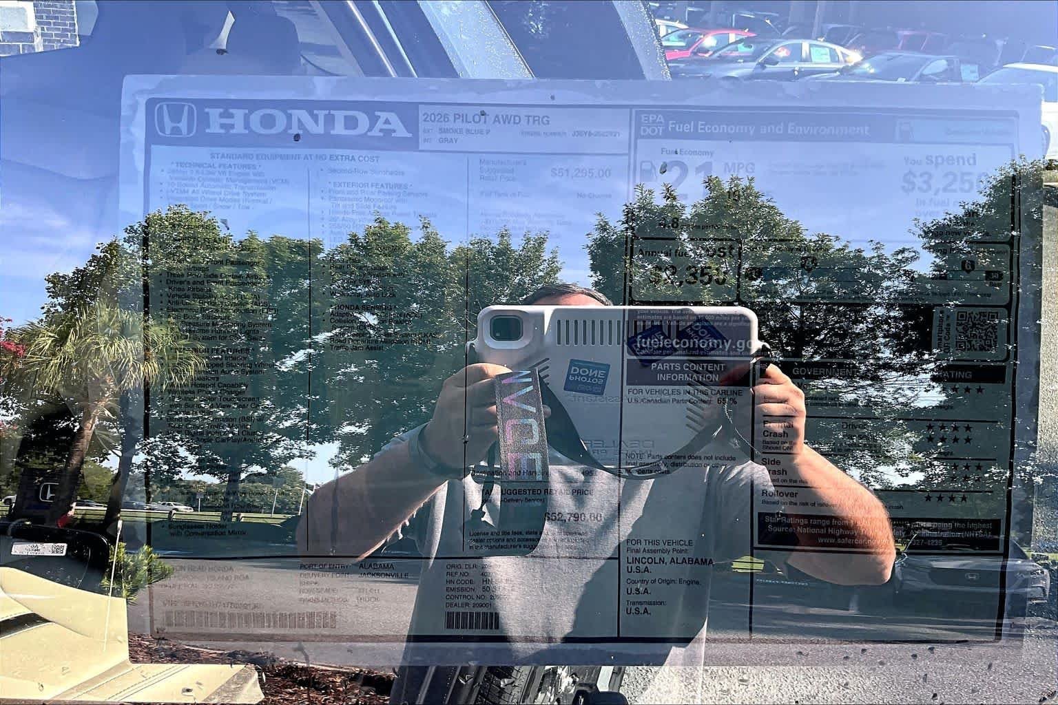 New 2026 Smoke Blue Pearl Honda Touring image 18