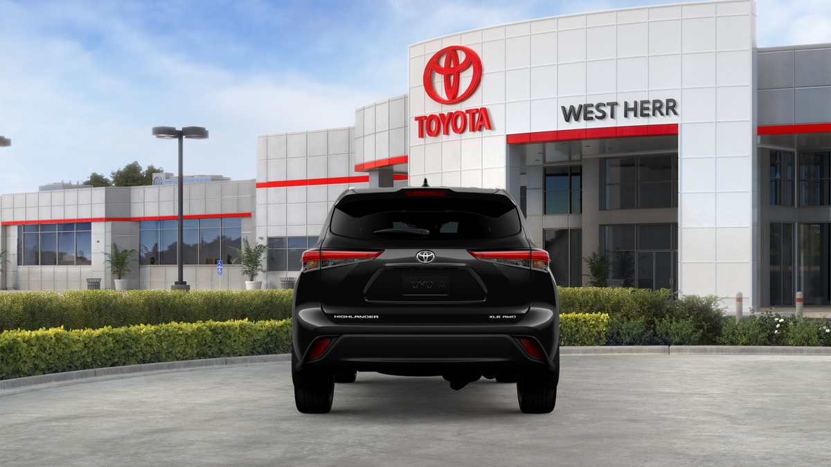 New 2026 Midnight Black Metallic Toyota XLE image 8