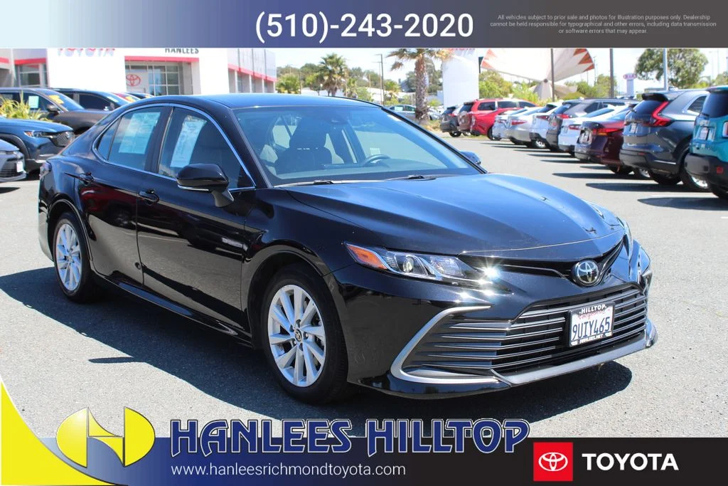Certified Used 2023 Black Toyota LE image 5