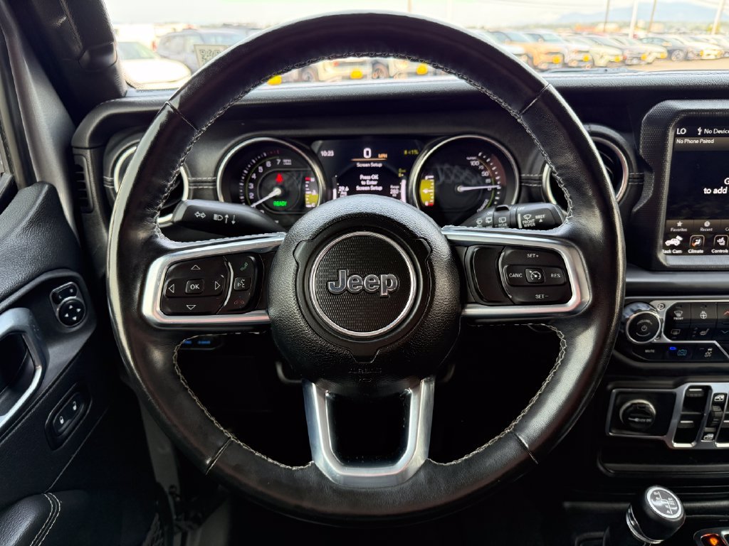 Used 2021 Silver Jeep Unlimited Sahara 4xe image 23