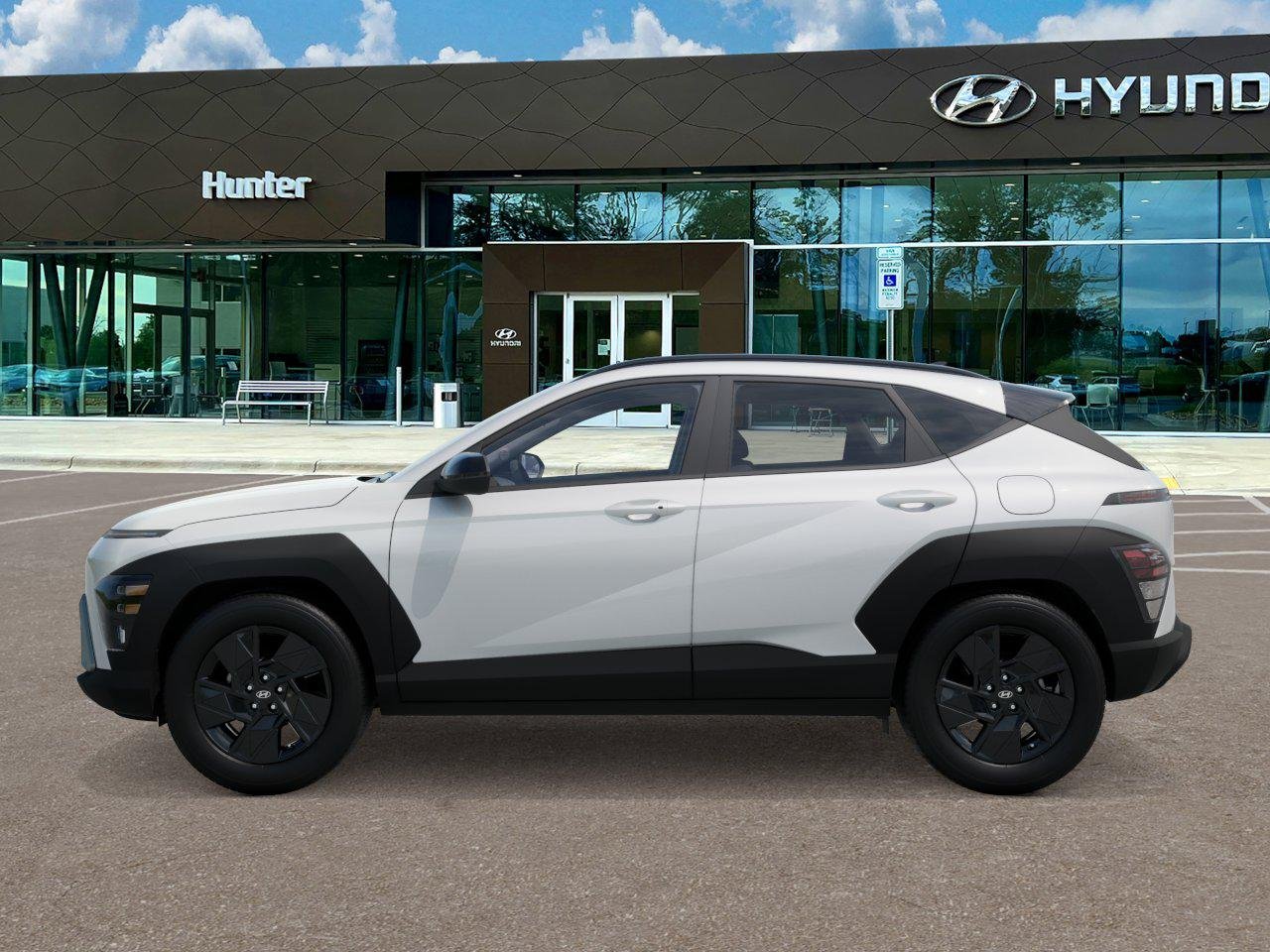 New 2027 Atlas White Hyundai SEL Sport AWD image 3