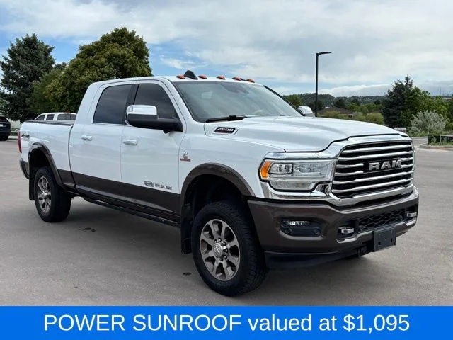 Used 2020 White Ram Laramie Longhorn image 9