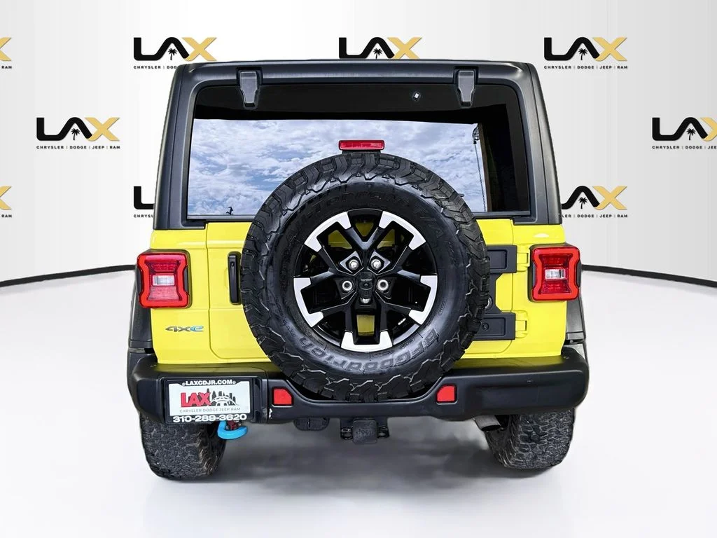 Used 2024 Yellow Jeep Rubicon 4xe image 6