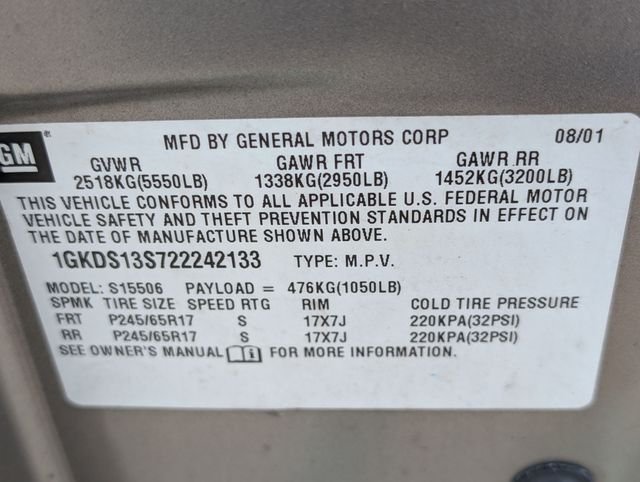 Used 2002 Gray GMC SLT image 23