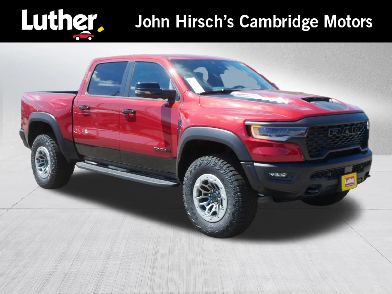 New 2026 Molten Red Pearl-Coat Exterior Paint RAM RHO image 1
