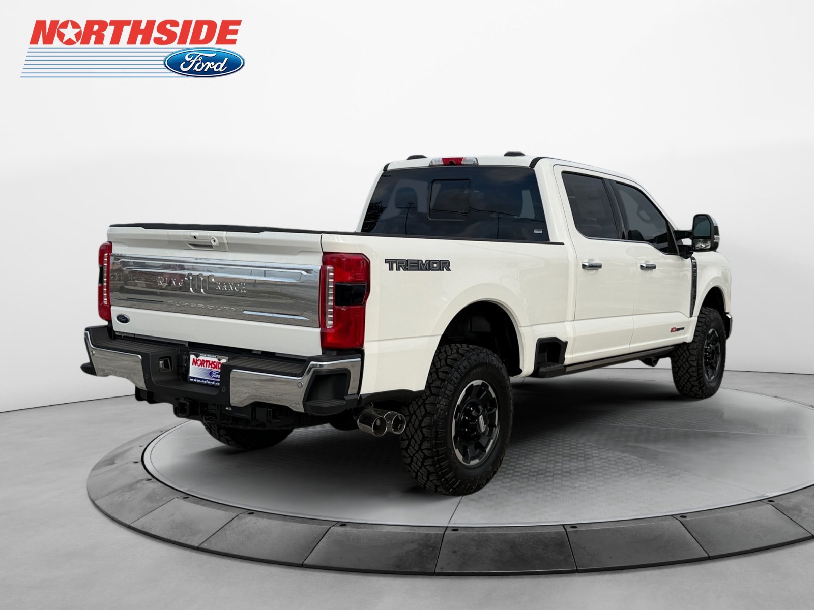 New 2026 Star White Metallic Tri-Coat Ford King Ranch image 7