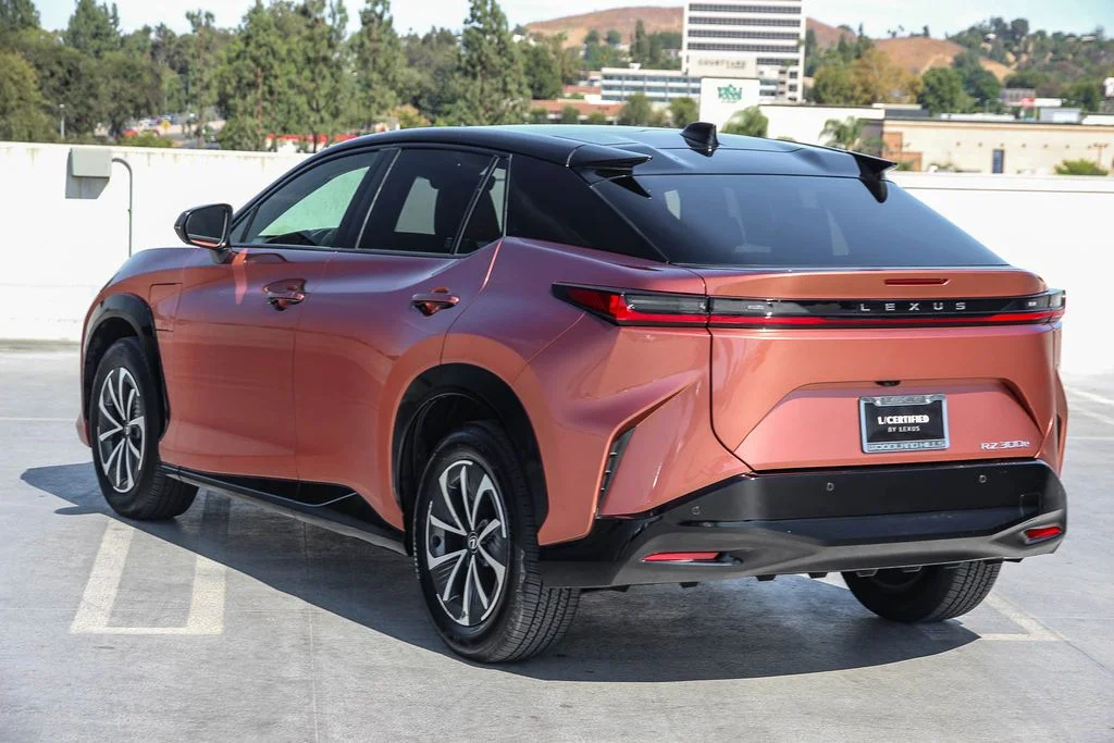 Certified Used 2024 BLACK/COPPER CREST Lexus 300e Premium image 7