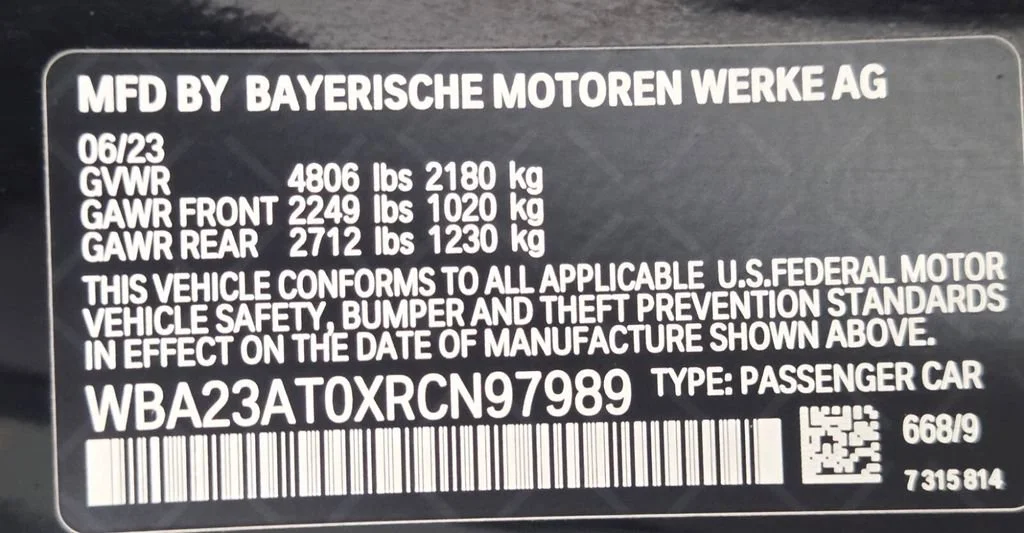 Used 2024 Jet Black BMW 430i image 33