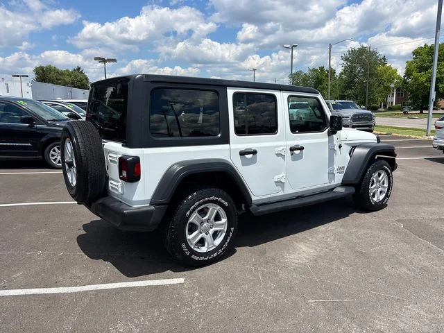 Used 2018 White Jeep Unlimited Sport S image 27