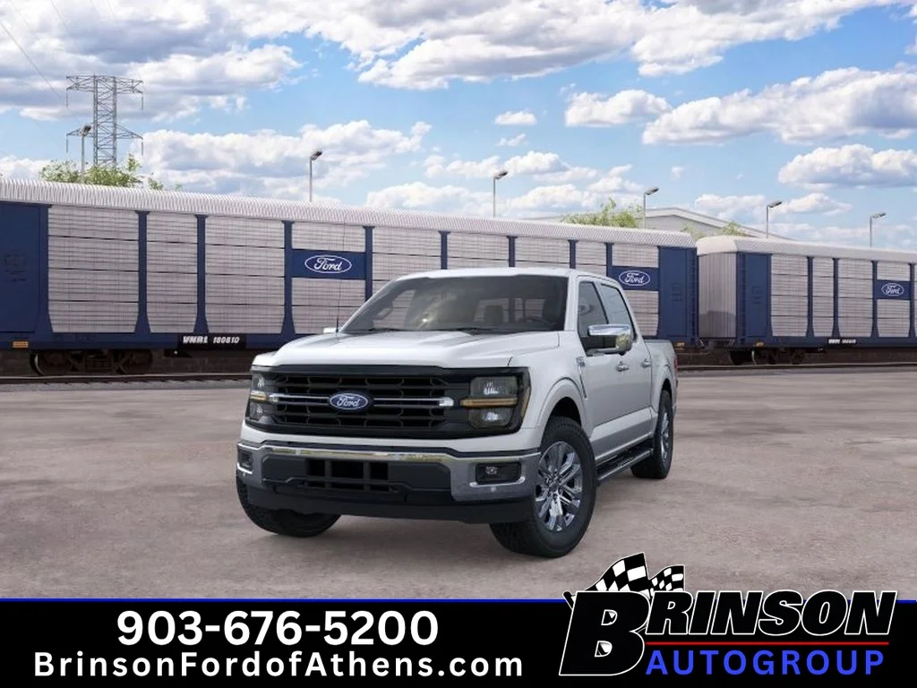 New 2026 Iconic Silver Metallic Ford XLT image 2