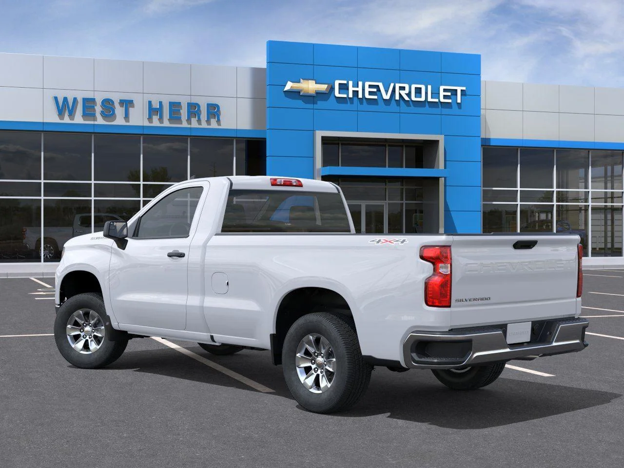 New 2025 Summit White Chevrolet WT image 3