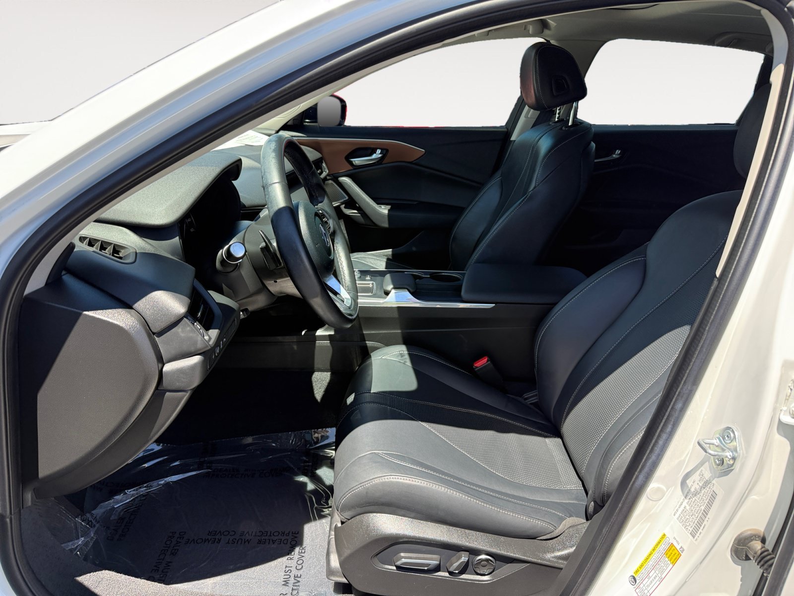 Used 2021 Platinum White Pearl Acura Technology Package image 10