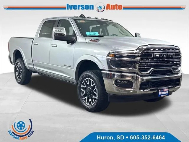 New 2026 Silver-Zynith Exterior Paint RAM Limited Longhorn image 1