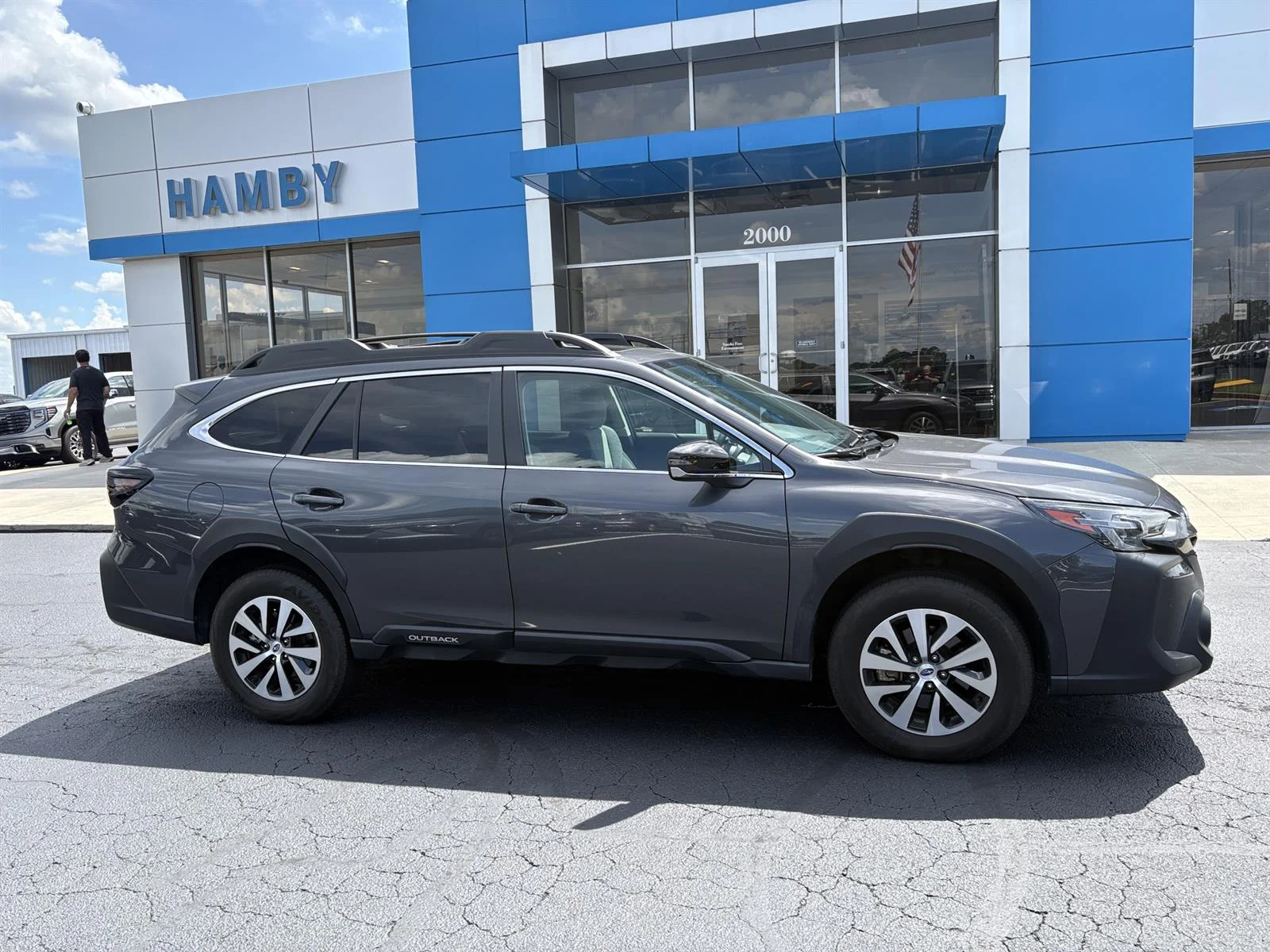 Used 2024 Gray Subaru Premium image 2