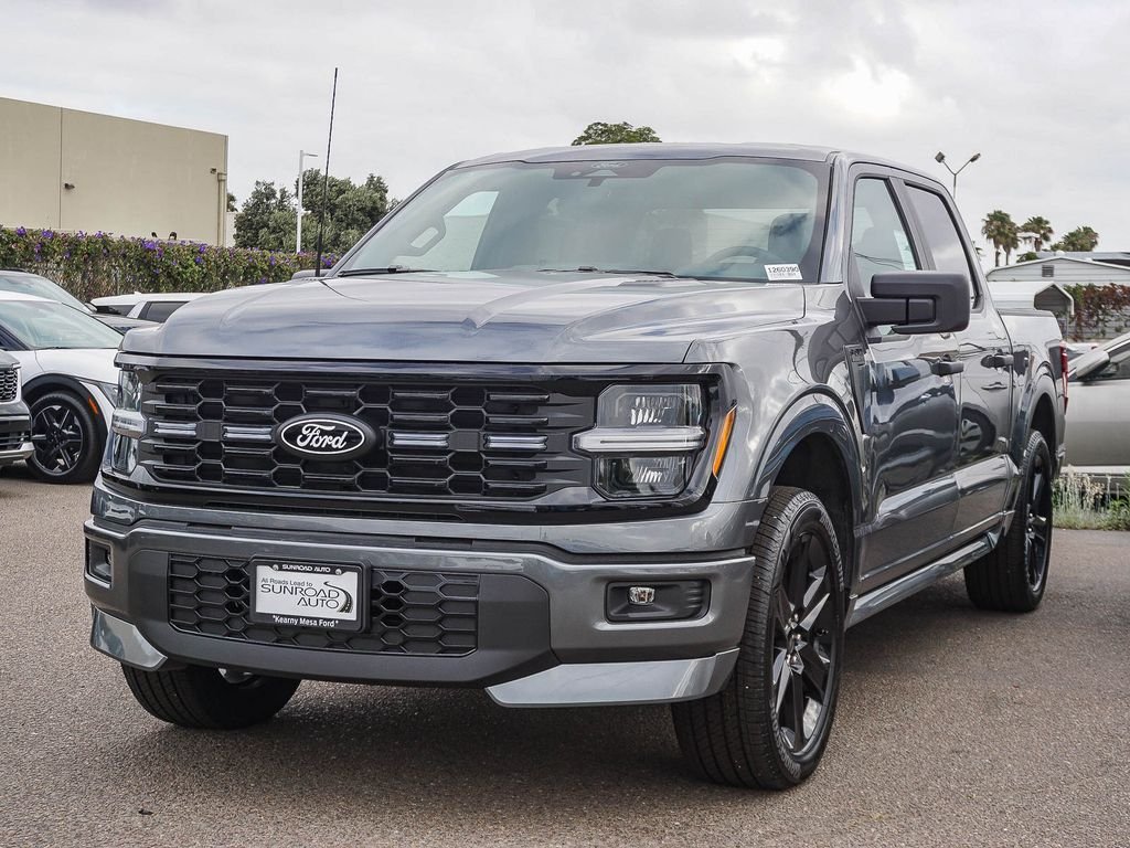 New 2026 Carbonized Gray Metallic Ford STX image 3