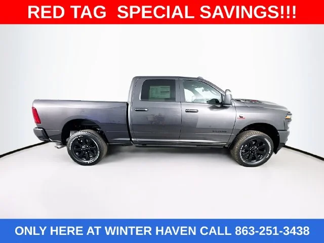 New 2026 Granite Crystal Metallic Clear-Coat Exterior Paint RAM LARAMIE image 8