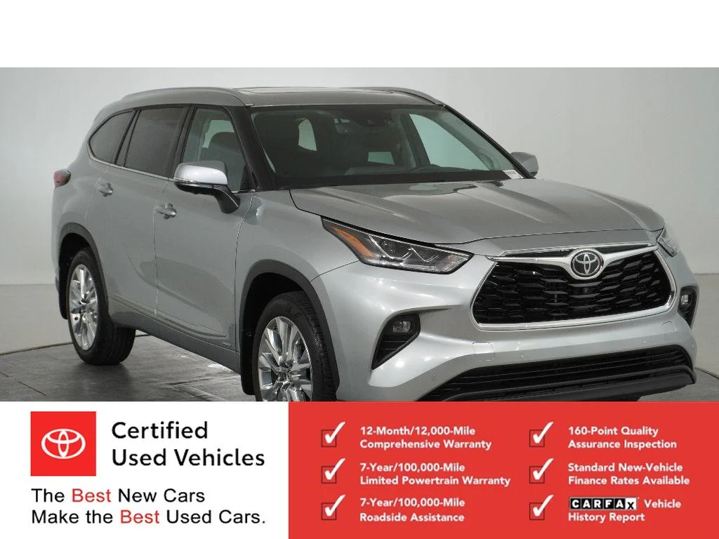 Used 2025 Celestial Silver Metallic Toyota Hybrid Limited image 1