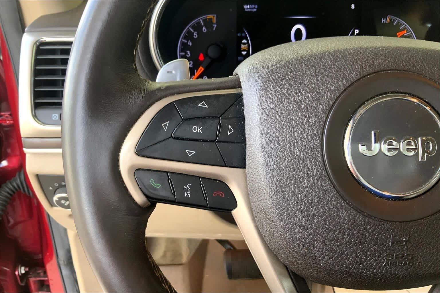 Used 2014 Deep Cherry Red Crystal Pearlcoat Jeep Overland image 23