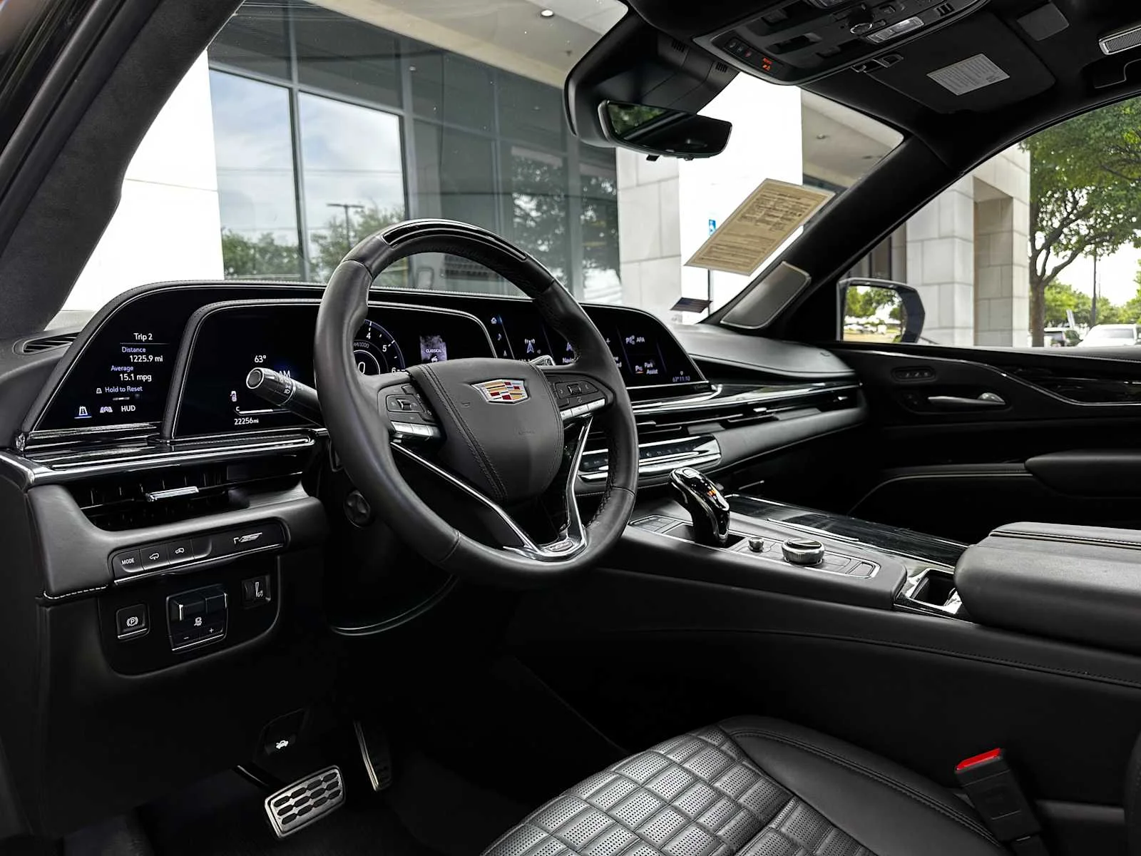 Used 2024 Black Diamond Tricoat Cadillac V-Series image 8
