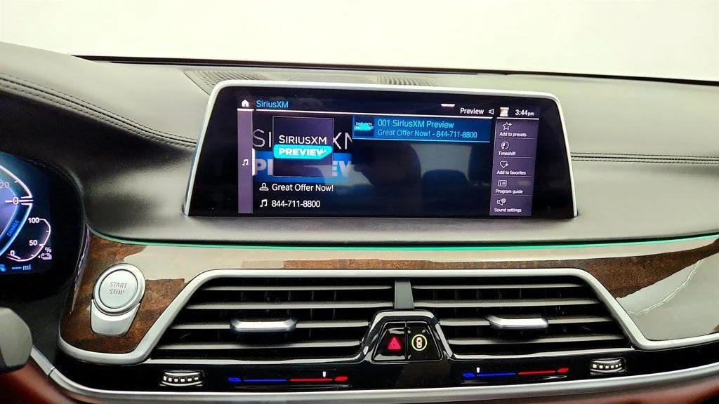 Used 2020 Black Sapphire Metallic BMW 745e xDrive iPerformance Plug-In Hybrid w/ M Sport & B&W Audio image 19