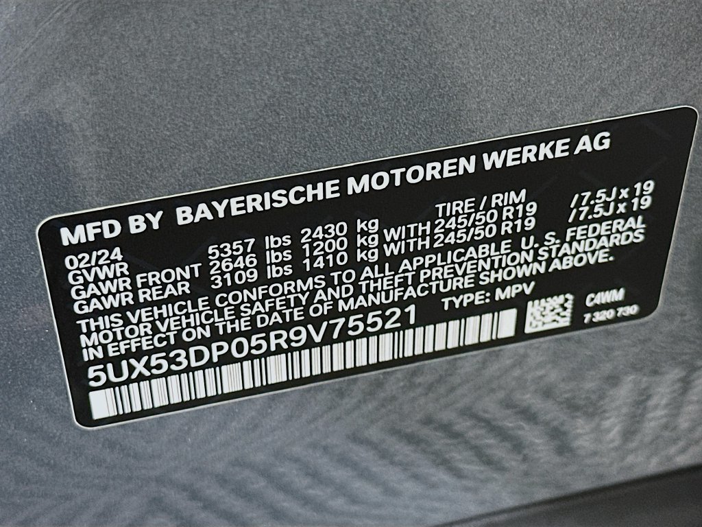 Certified Used 2024 Gray Metallic BMW xDrive30i image 33