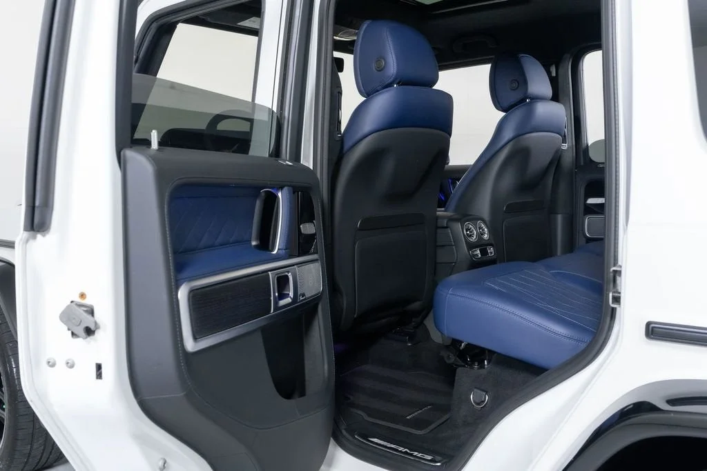 Used 2024 MANUFAKTUR Moonlight White Metallic Mercedes-Benz G 63 AMG® image 28