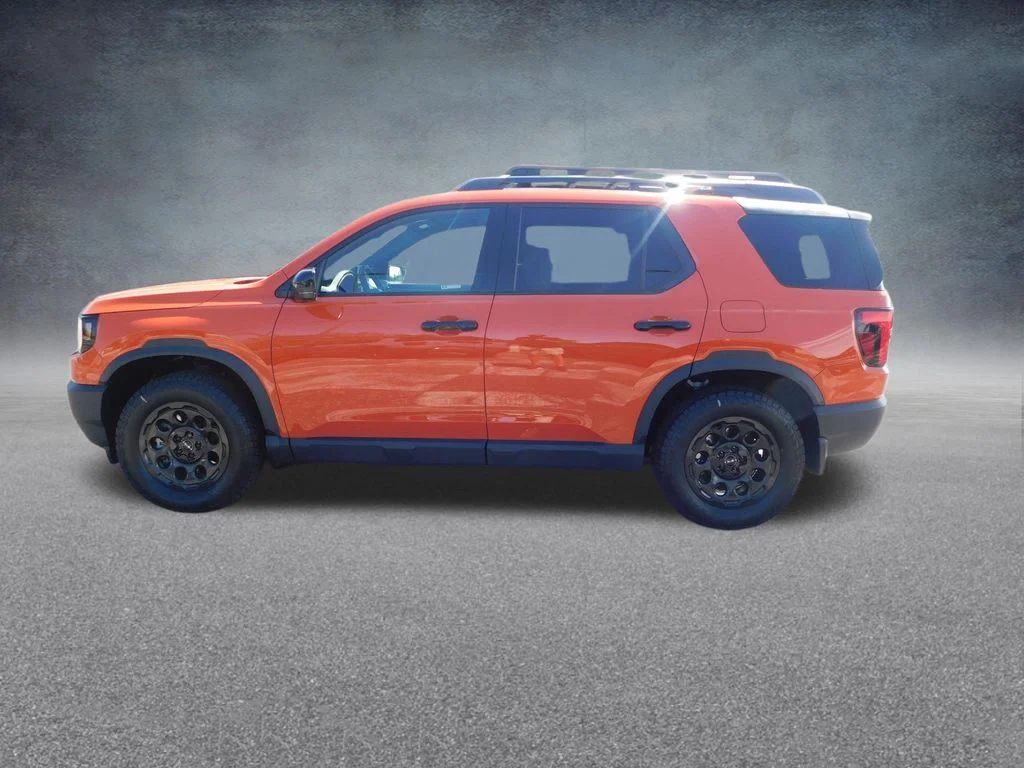 New 2026 Orange Honda TrailSport Elite Blackout image 6
