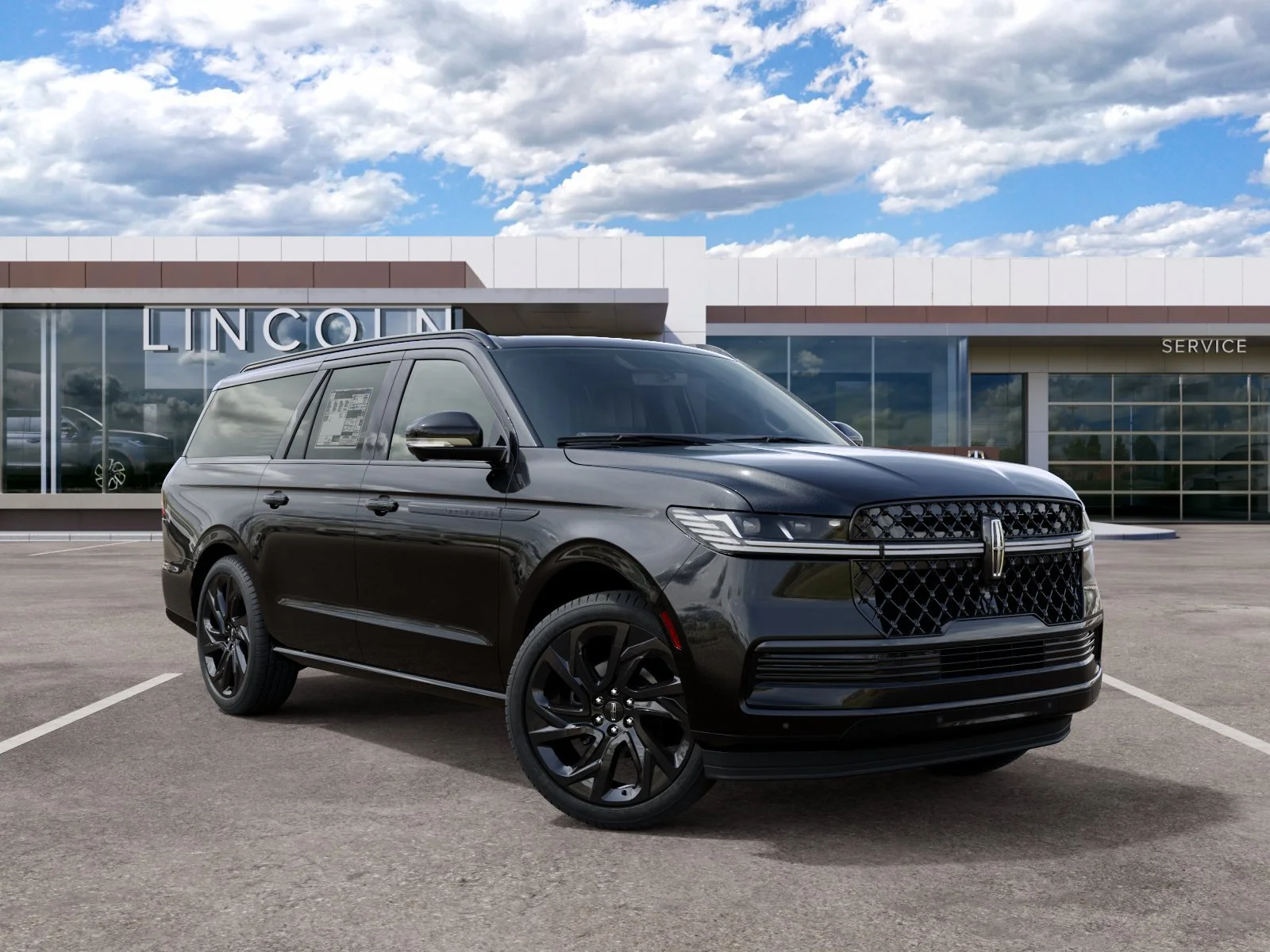 New 2027 Infinite Black Metallic Clearcoat Lincoln Reserve L image 4