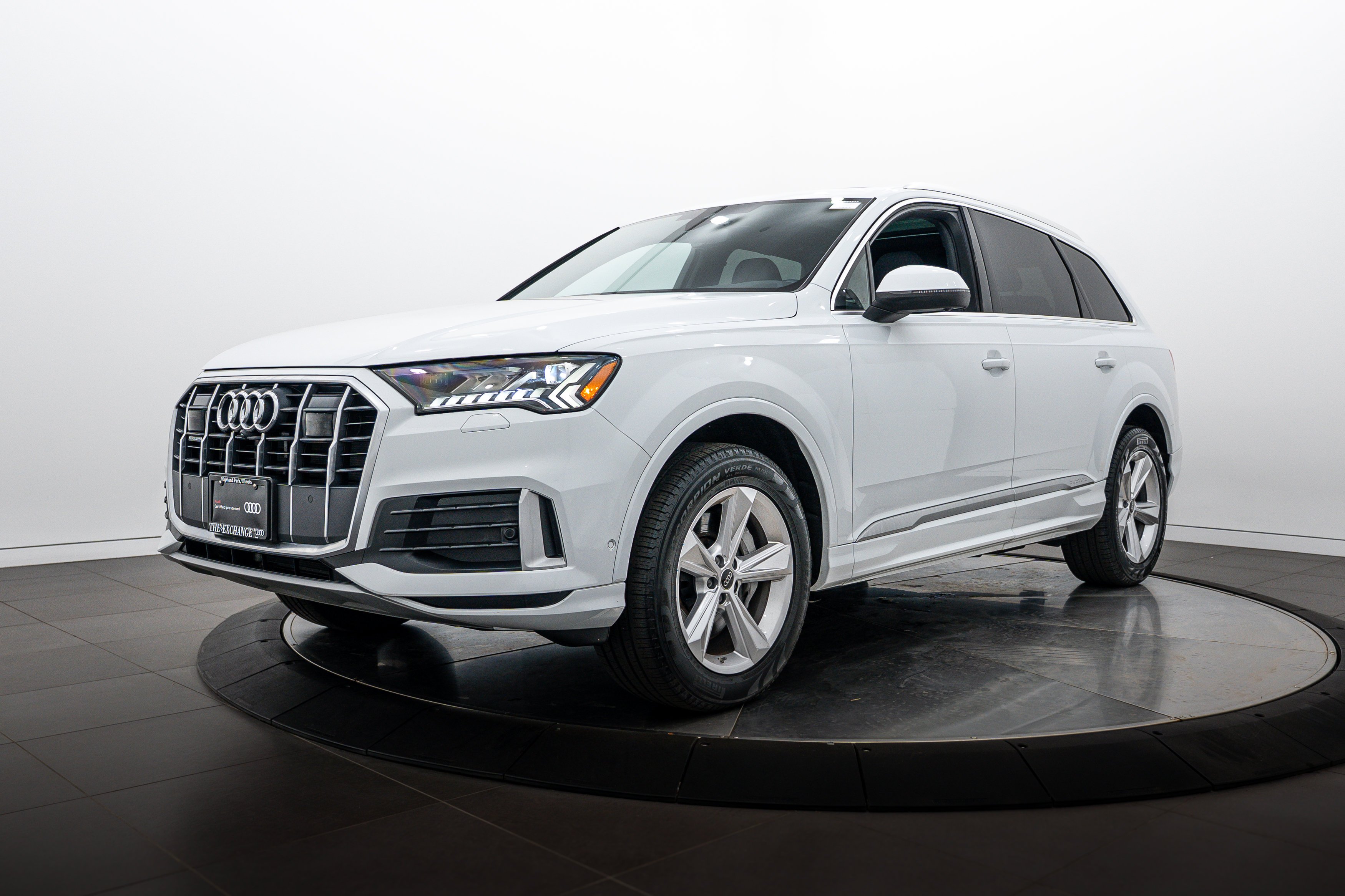 Certified Used 2023 Glacier White Metallic Audi Premium Plus image 7