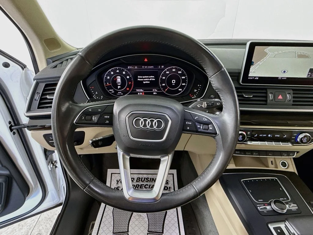 Used 2018 Ibis White Audi Premium Plus image 17