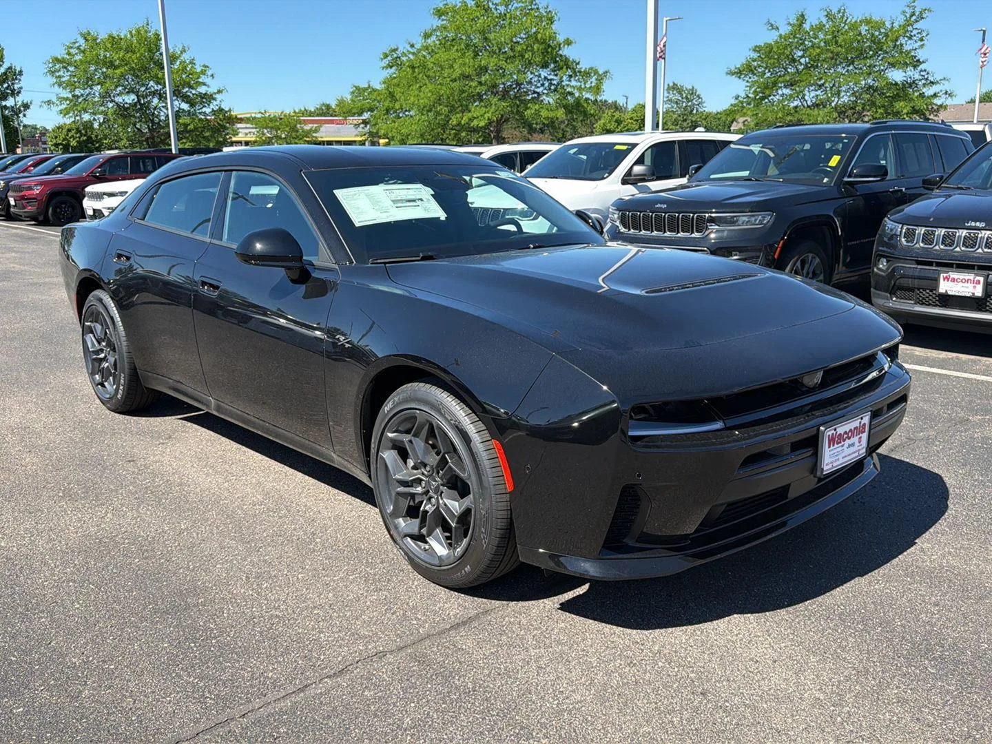 New 2026 Diamond Black Crystal Pearlcoat Dodge R/T image 2