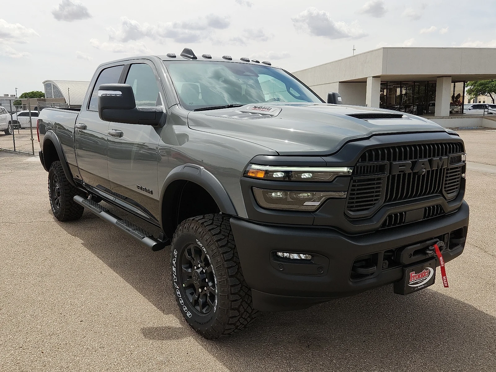 New 2026 Ceramic Gray Clear-Coat  Paint Ram POWER WAGON CREW CAB 4X4 6