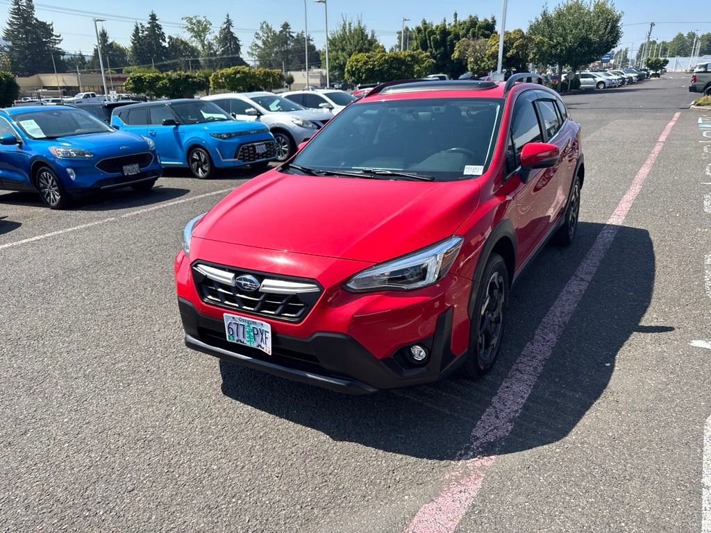 Used 2021 Pure Red Subaru Limited image 3