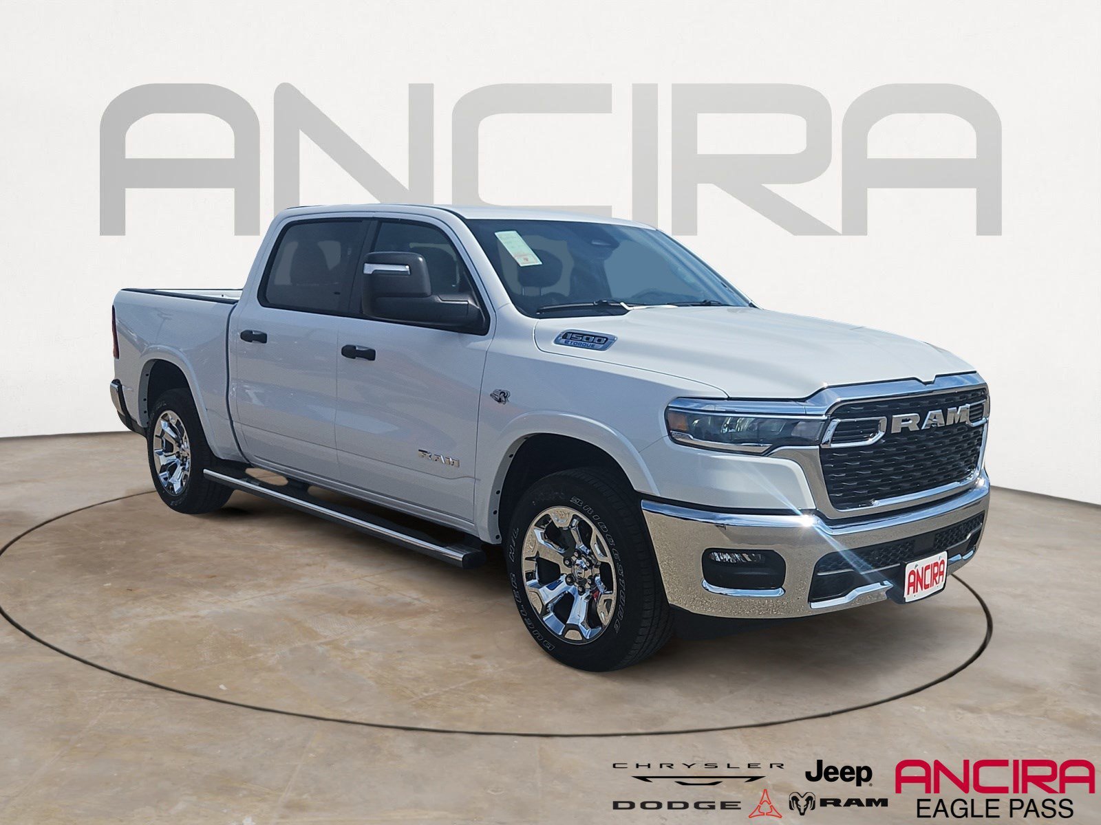 New 2026 Bright White Clearcoat RAM Lone Star image 1