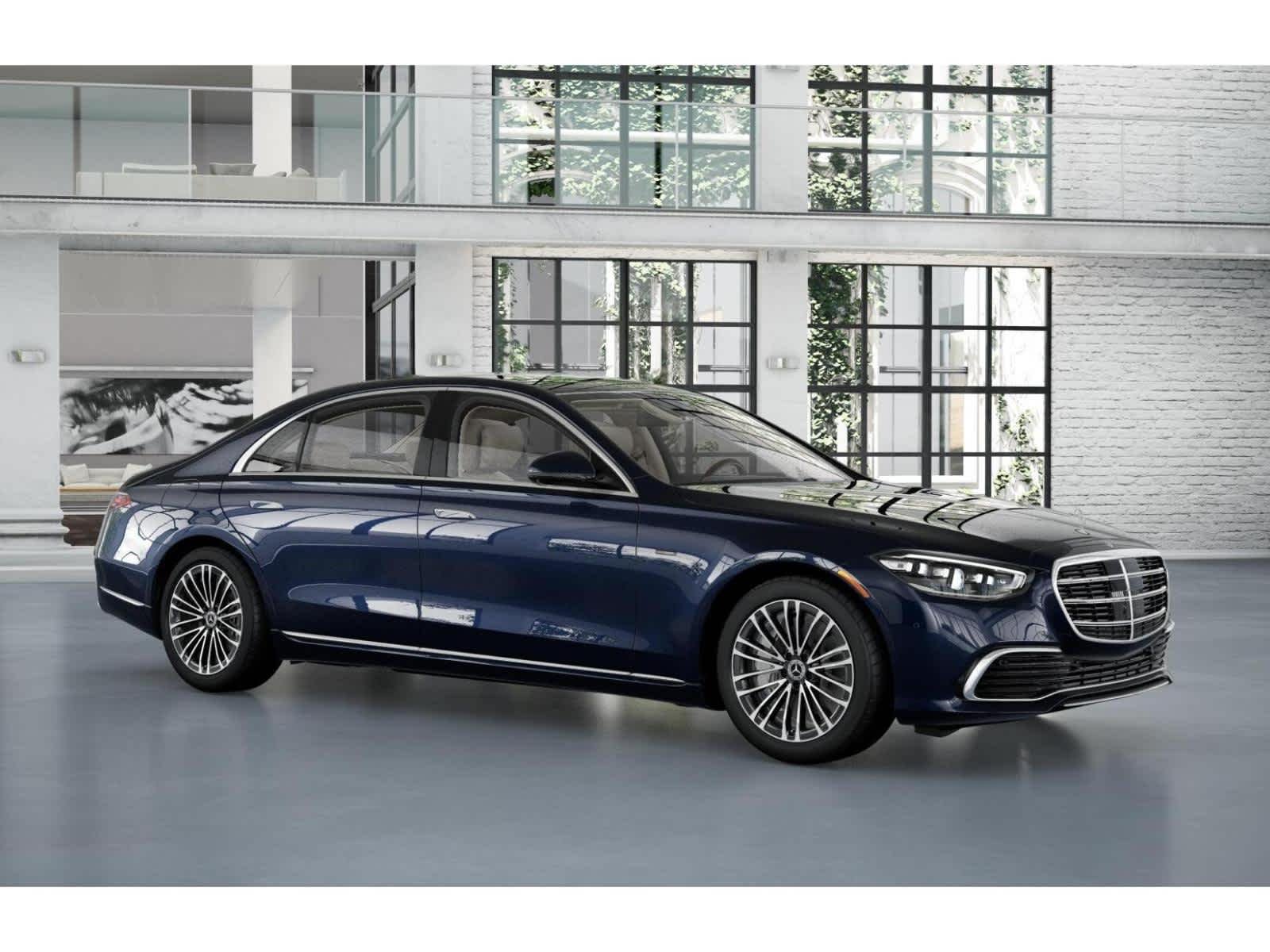 New 2025 Nautical Blue Metallic Mercedes-Benz S 580 image 11