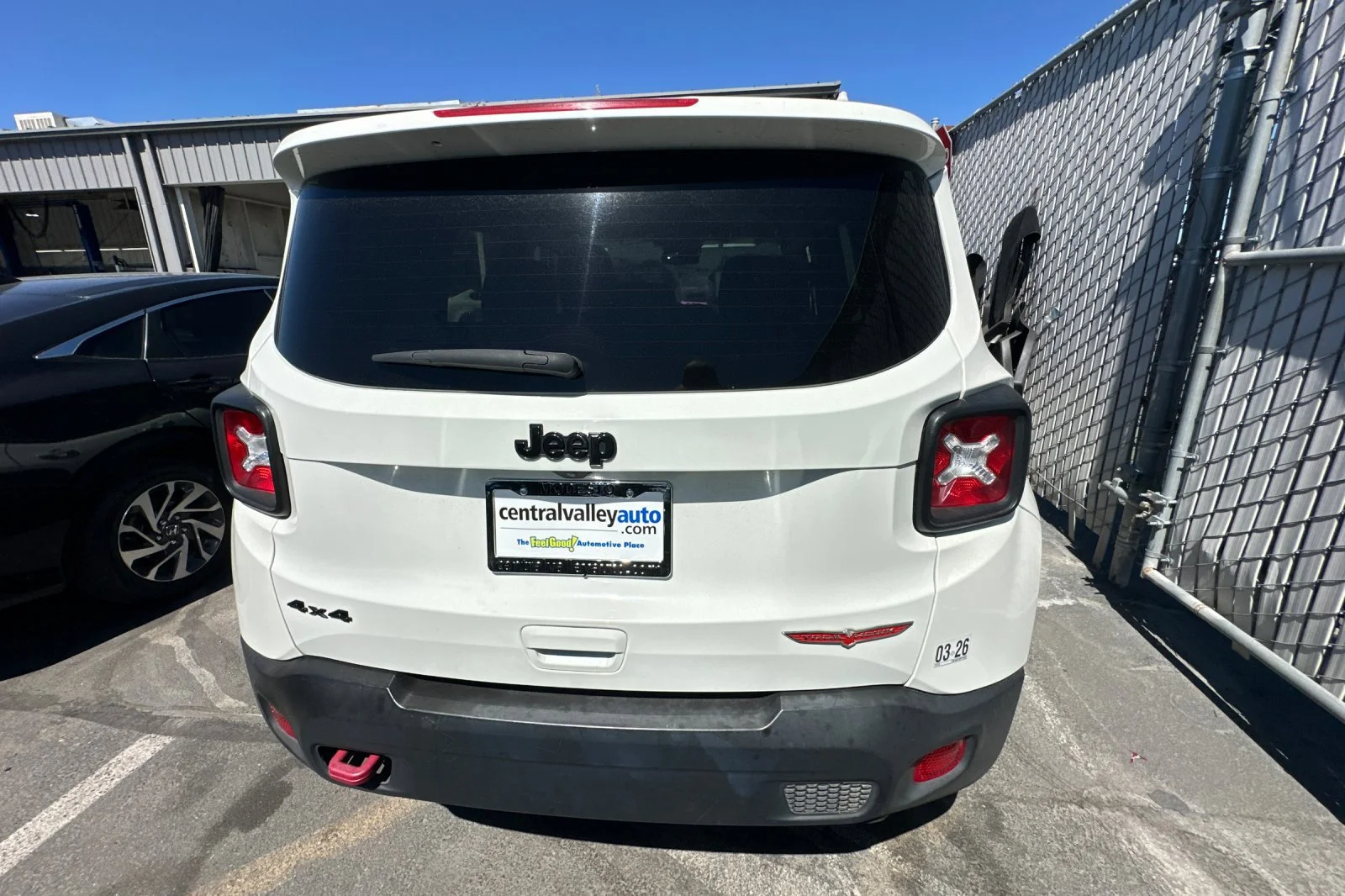 Used 2023 Alpine White Clearcoat Jeep Trailhawk image 6
