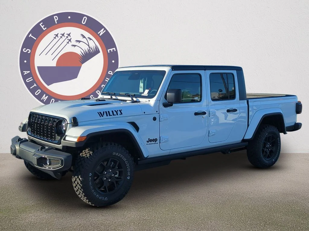 New 2026 Bright White Clear-Coat Exterior Paint Jeep Willys image 2