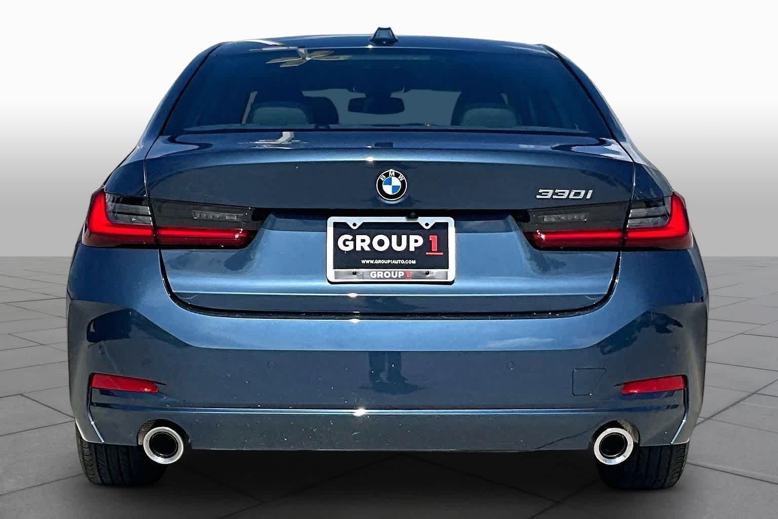 Used 2025 Arctic Race Blue Metallic BMW 330i image 4