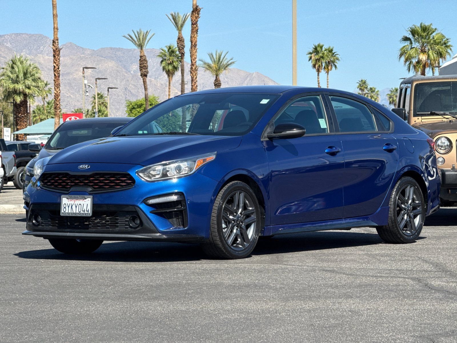 Used 2021 Blue Kia GT-Line image 7