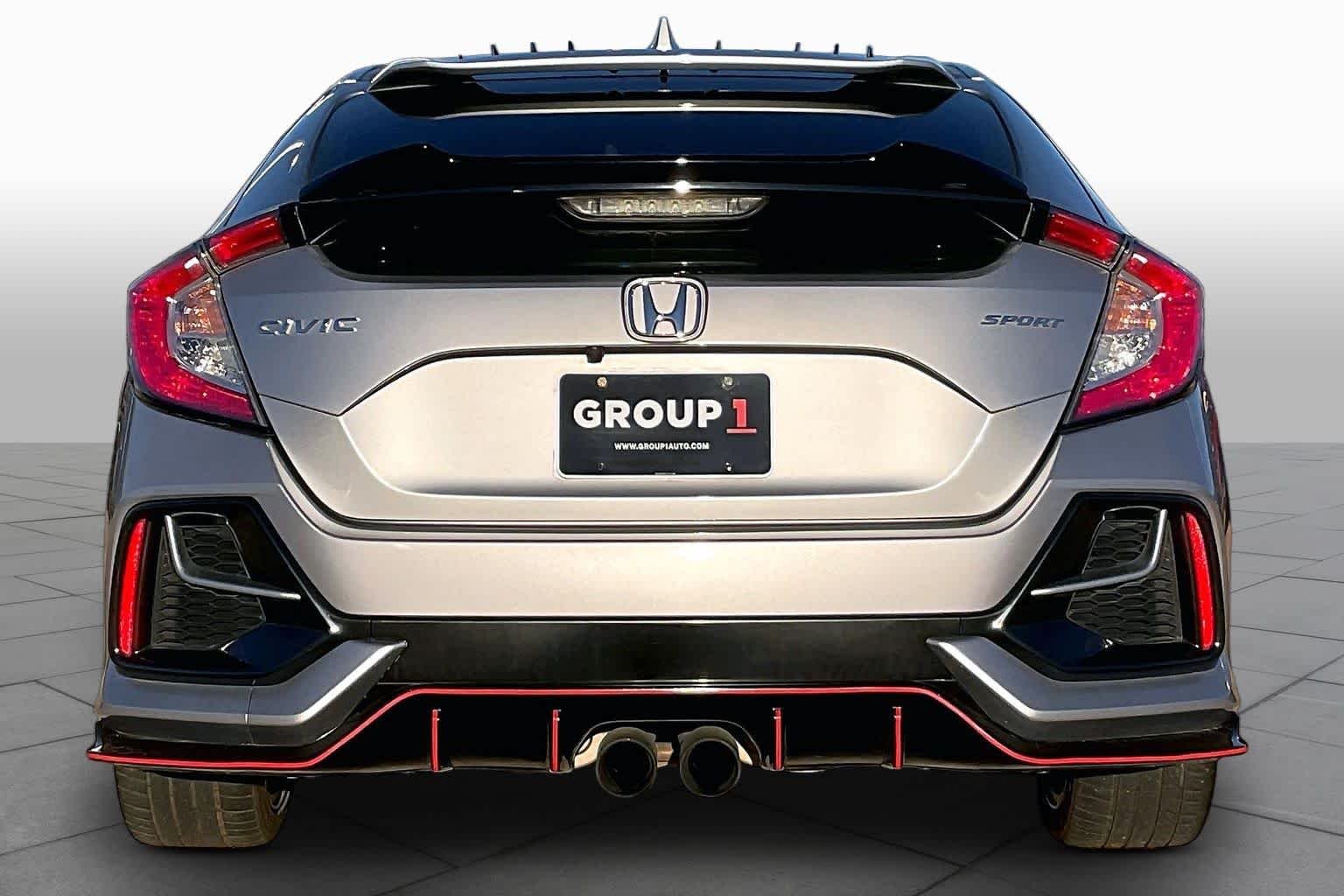 Used 2021 Lunar Silver Metallic Honda Sport image 5