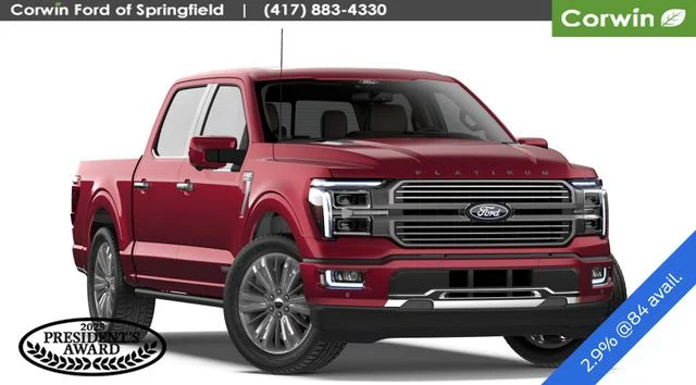 New 2026 Ruby Red Metallic Tinted Clearcoat Ford Platinum® image 6
