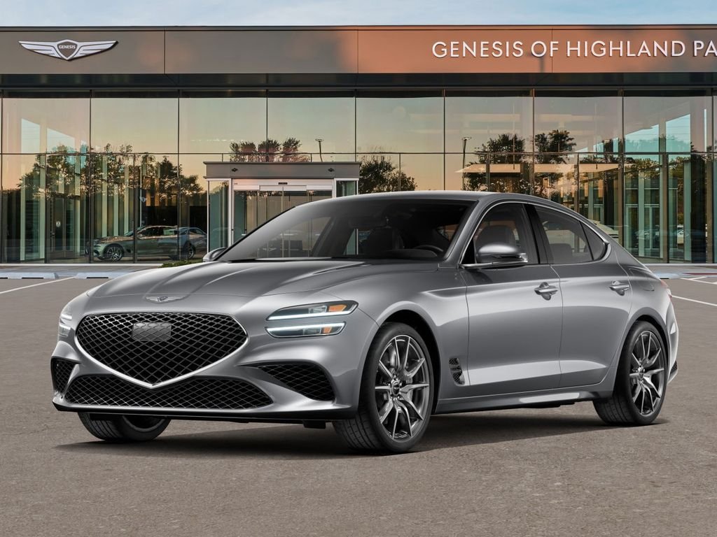 Silver 2026 Genesis G70 2.5T Standard AWD Sedan All-Wheel Drive
