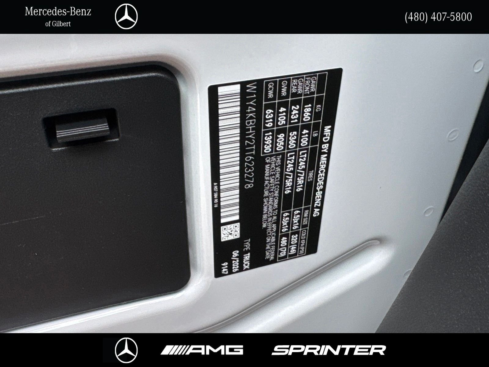 New 2026 Arctic White Mercedes-Benz Cargo 144 WB image 30