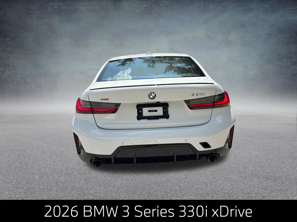 New 2026 White BMW 330i xDrive image 4